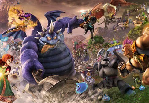 Square Enix divulga vídeo de 1 hora com Dragon Quest Heroes II