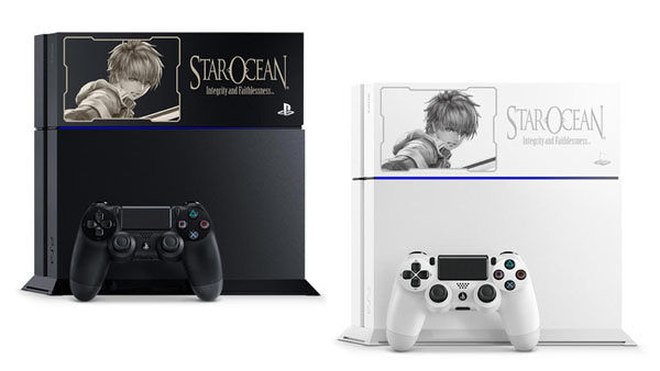 Novo PS4 com tema de Star Ocean 5