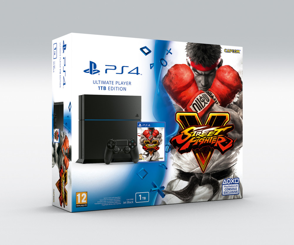 Bundle de PS4 com Street Fighter V já está disponível