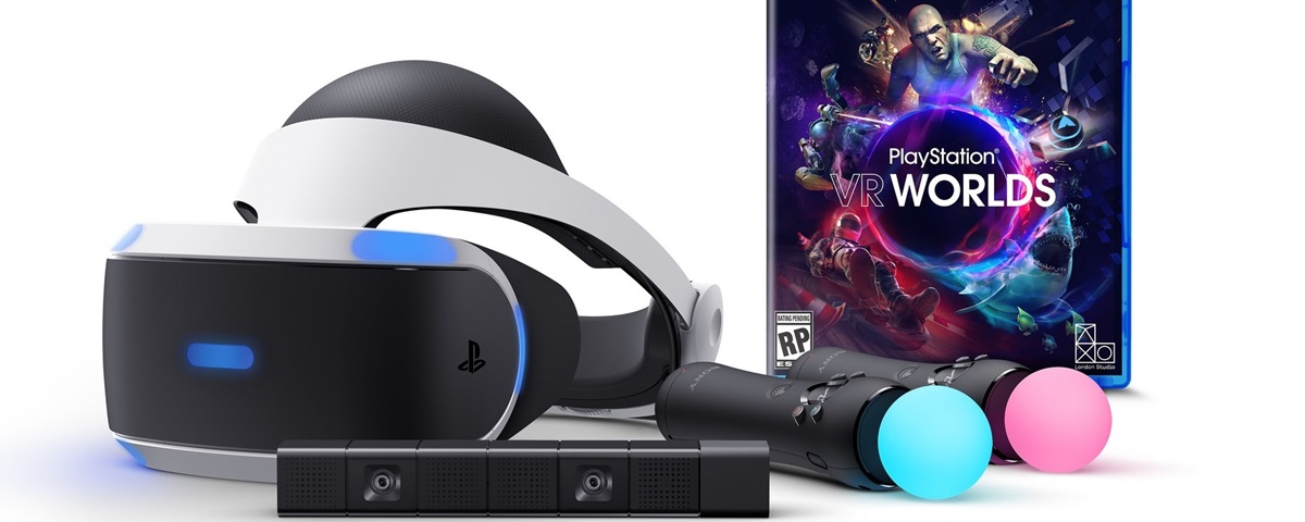 Pacote completo do PS VR custará US$500,00