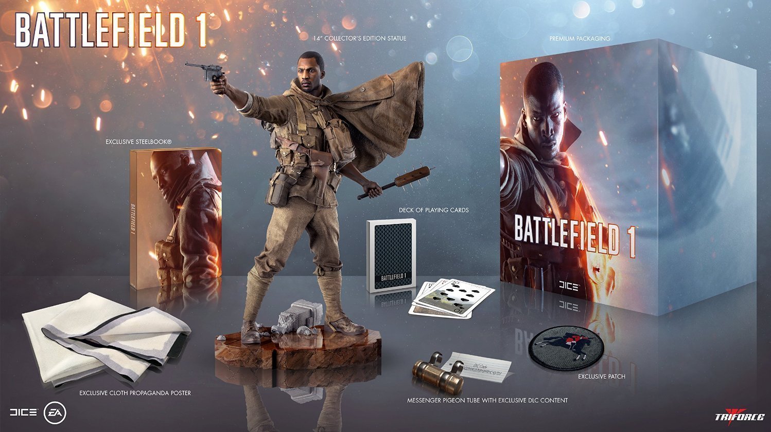Amazon vende edição de colecionador de Battlefield 1 sem o jogo
