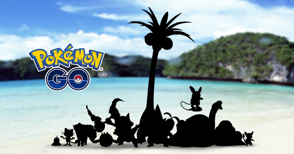 Pokémons Alola Form estão chegando ao Pokémon GO