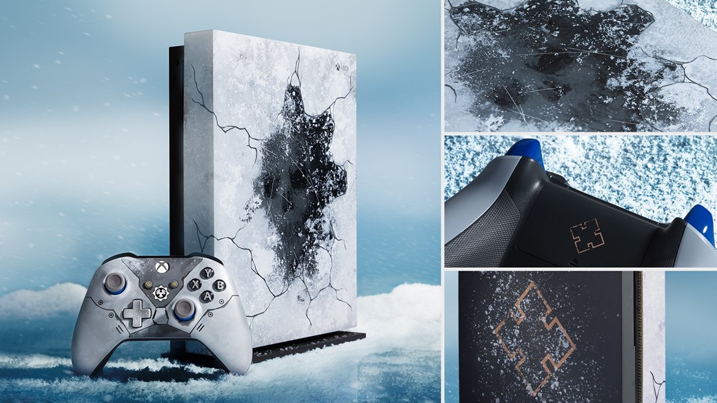 Confira edição limitada do Xbox One X inspirda em Gears of War 5
